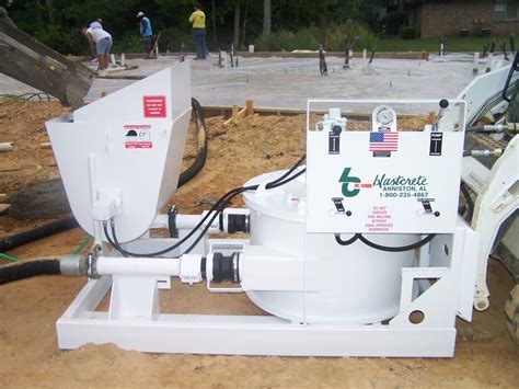 skid steer concrete line pump|blastcrete pump.